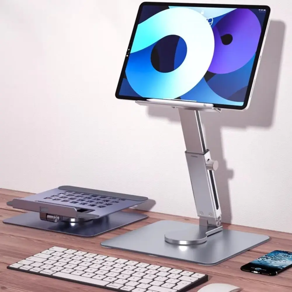 2025 360° Rotating Tablet Stand Folding Multi Angle Phone Holder Aluminum Height Adjustable Desk Holder Mount
2025 360° Rotating Tablet Stand Folding Multi Angle Phone Holder Aluminum Height Adjustable Desk Holder Mount