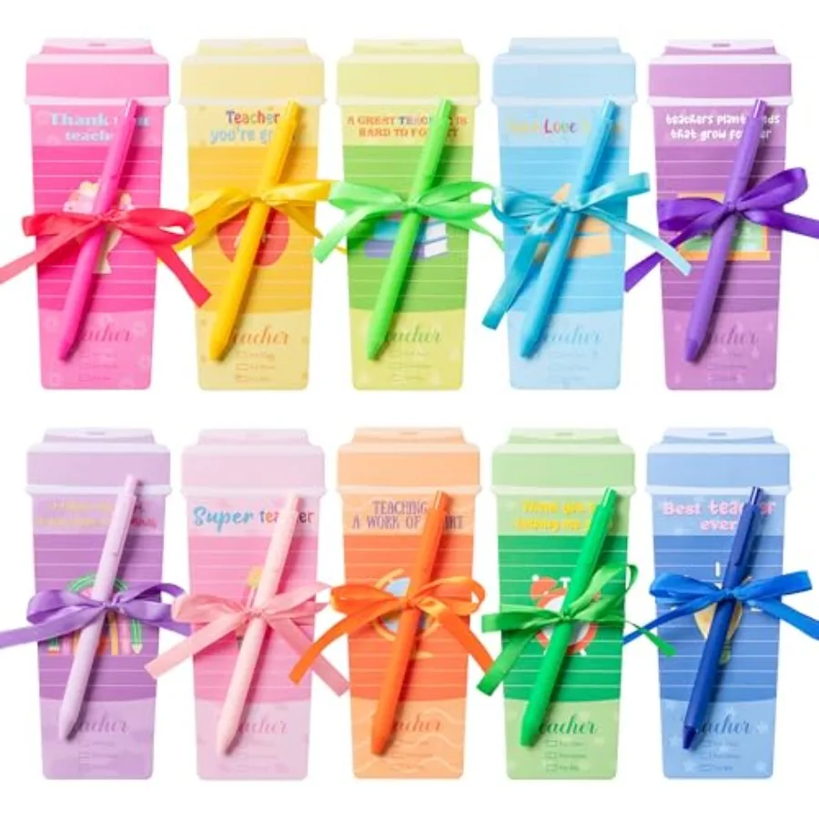 Teacher Appreciation Gifts 40Sets Thank You Teacher Coffee Cup Notepads with Pens Self-Stick Sticky Note Personalized to Do Lis
Teacher Appreciation Gifts 40Sets Thank You Teacher Coffee Cup Notepads with Pens Self-Stick Sticky Note Personalized to Do Lis