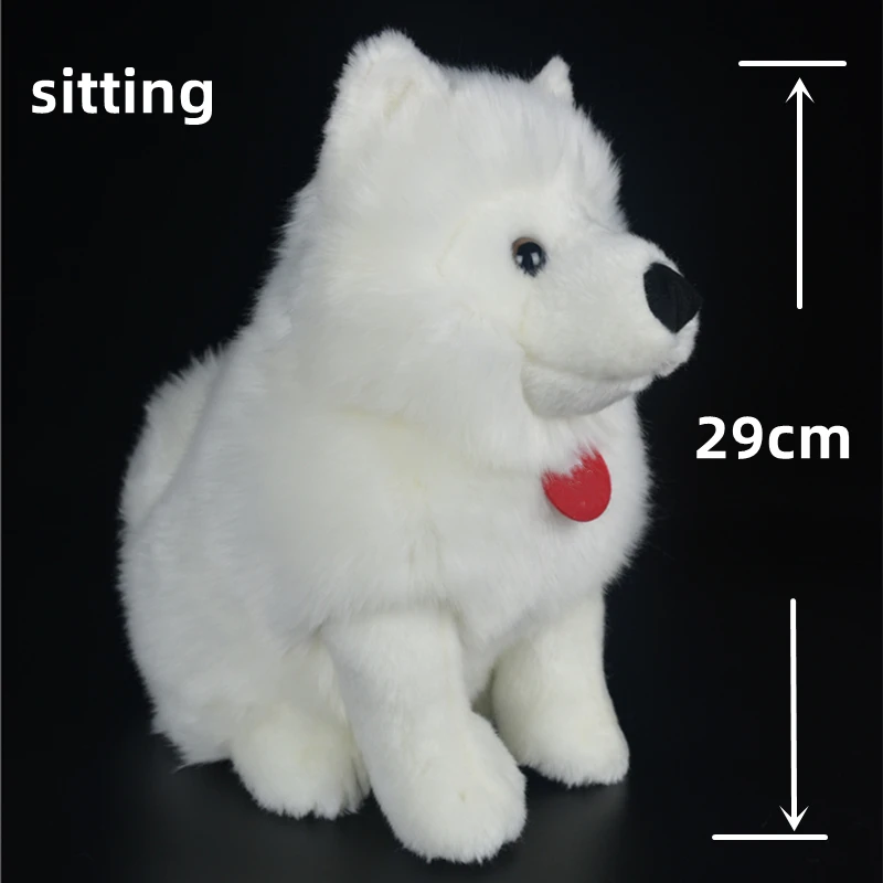 Samoyed Dog Realistic Sammy Dog Plushie Samoyed Plush Toy Lifelike Dog Animal Simulation Stuffed Doll Toy Gift
Samoyed Dog Realistic Sammy Dog Plushie Samoyed Plush Toy Lifelike Dog Animal Simulation Stuffed Doll Toy Gift