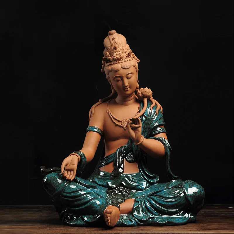CZ Ceramic Lotus Water Moon Guanyin Buddha Statue Ornament Home Living Room Entrance Worship Free Guanyin Bodhisattva Crafts
CZ Ceramic Lotus Water Moon Guanyin Buddha Statue Ornament Home Living Room Entrance Worship Free Guanyin Bodhisattva Crafts