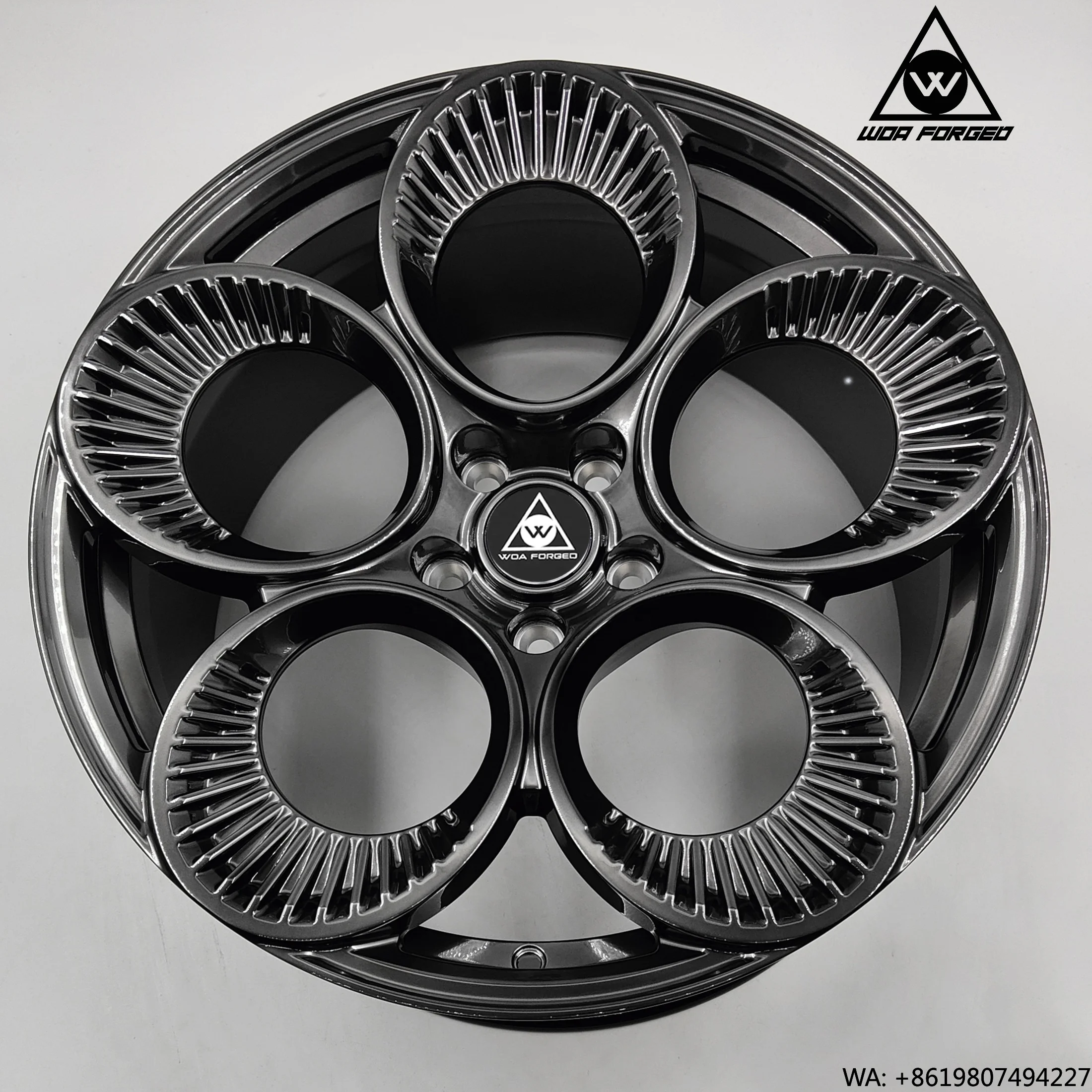Custom 1 Piece/2 Piece Alloy Forged Car Wheel Rim 5 Hole Multi-Spoke 18 19 20 Inch ,for 4C Giulia Giulietta Stelvio
Custom 1 Piece/2 Piece Alloy Forged Car Wheel Rim 5 Hole Multi-Spoke 18 19 20 Inch ,for 4C Giulia Giulietta Stelvio