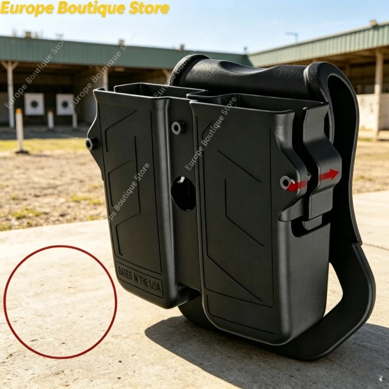 Molle Mount Clip Pouch 9mm 10mm .40 .45 Single Double Stack Clip Pack Outdoor Belt Carry Accessories
Molle Mount Clip Pouch 9mm 10mm .40 .45 Single Double Stack Clip Pack Outdoor Belt Carry Accessories