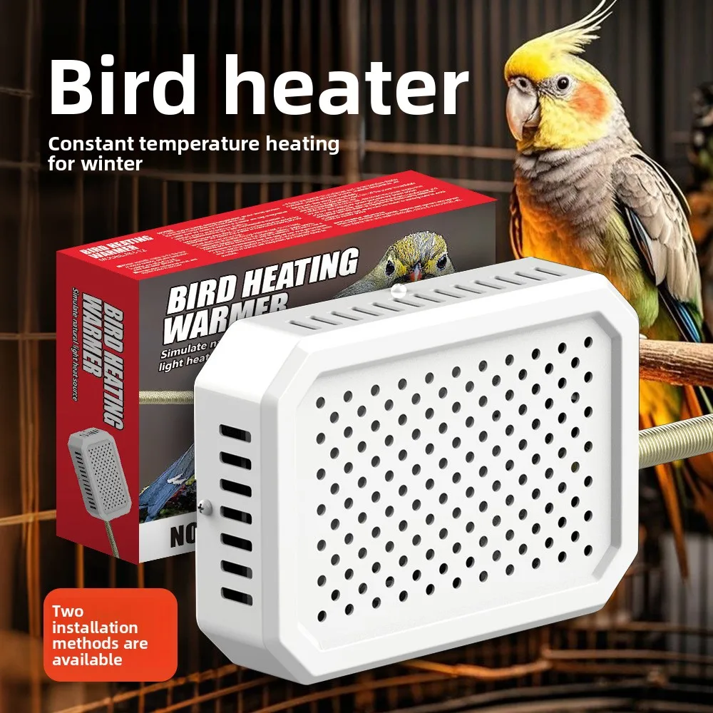NOMOY Chew-Proof Bird Heater - Metal Guarded Tube with Constant Safe Heat & No Light, for Parrots, Finches & Pet Birds
NOMOY Chew-Proof Bird Heater - Metal Guarded Tube with Constant Safe Heat & No Light, for Parrots, Finches & Pet Birds