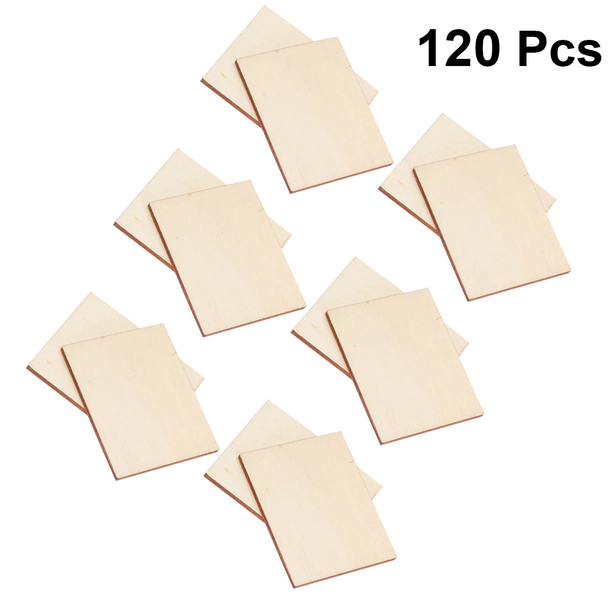 120pcs 5X4Cm Wooden Slices Rectangular Wood Chips Diy Handicraft Accessories Eco-Friendly Durable For Wall Home Decoration Craft
120pcs 5X4Cm Wooden Slices Rectangular Wood Chips Diy Handicraft Accessories Eco-Friendly Durable For Wall Home Decoration Craft