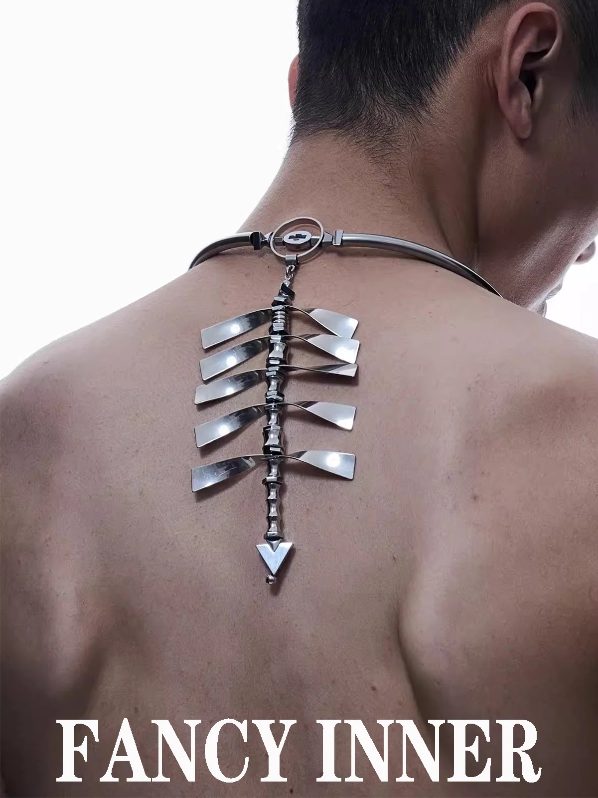 2024 New Punk Necklace Skeleton Centipede Titanium Steel Cool Unisex Cyberpunk Choker for Women Men Jewelry Couple
2024 New Punk Necklace Skeleton Centipede Titanium Steel Cool Unisex Cyberpunk Choker for Women Men Jewelry Couple