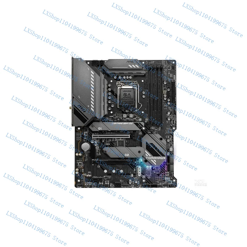 MSI mag b560 Tomohawk WiFi motherboard Intel b560 DDR4 LGA 1200 ATX W/IO shield
MSI mag b560 Tomohawk WiFi motherboard Intel b560 DDR4 LGA 1200 ATX W/IO shield