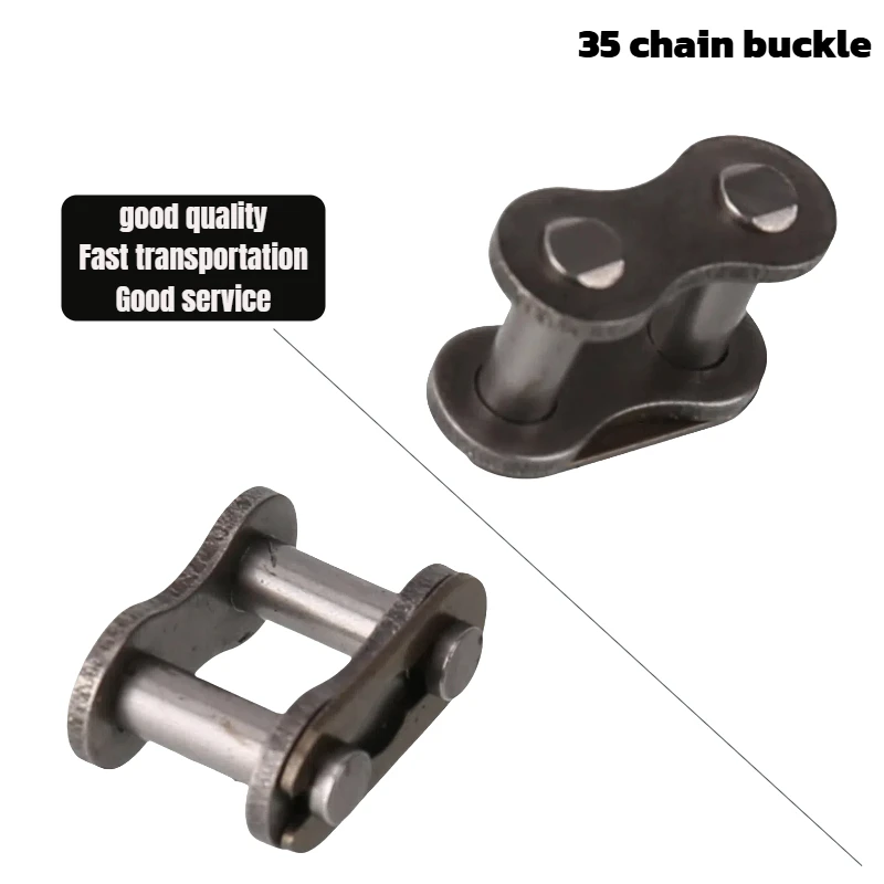 Carbon Steel Full Buckle Chain Buckle: Single Row Short Pitch Roller Chain Designed for Industrial Transmission
Carbon Steel Full Buckle Chain Buckle: Single Row Short Pitch Roller Chain Designed for Industrial Transmission
