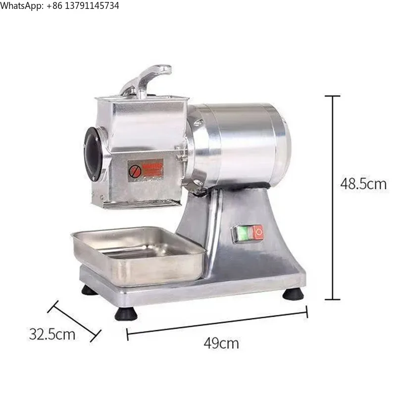 550W Electric Cheese Grater Shredder Commercial Bread Crumbs Butter Grinder Fine For Dry Brown Sugar Kitchen Equipment 40kg/h
550W Electric Cheese Grater Shredder Commercial Bread Crumbs Butter Grinder Fine For Dry Brown Sugar Kitchen Equipment 40kg/h