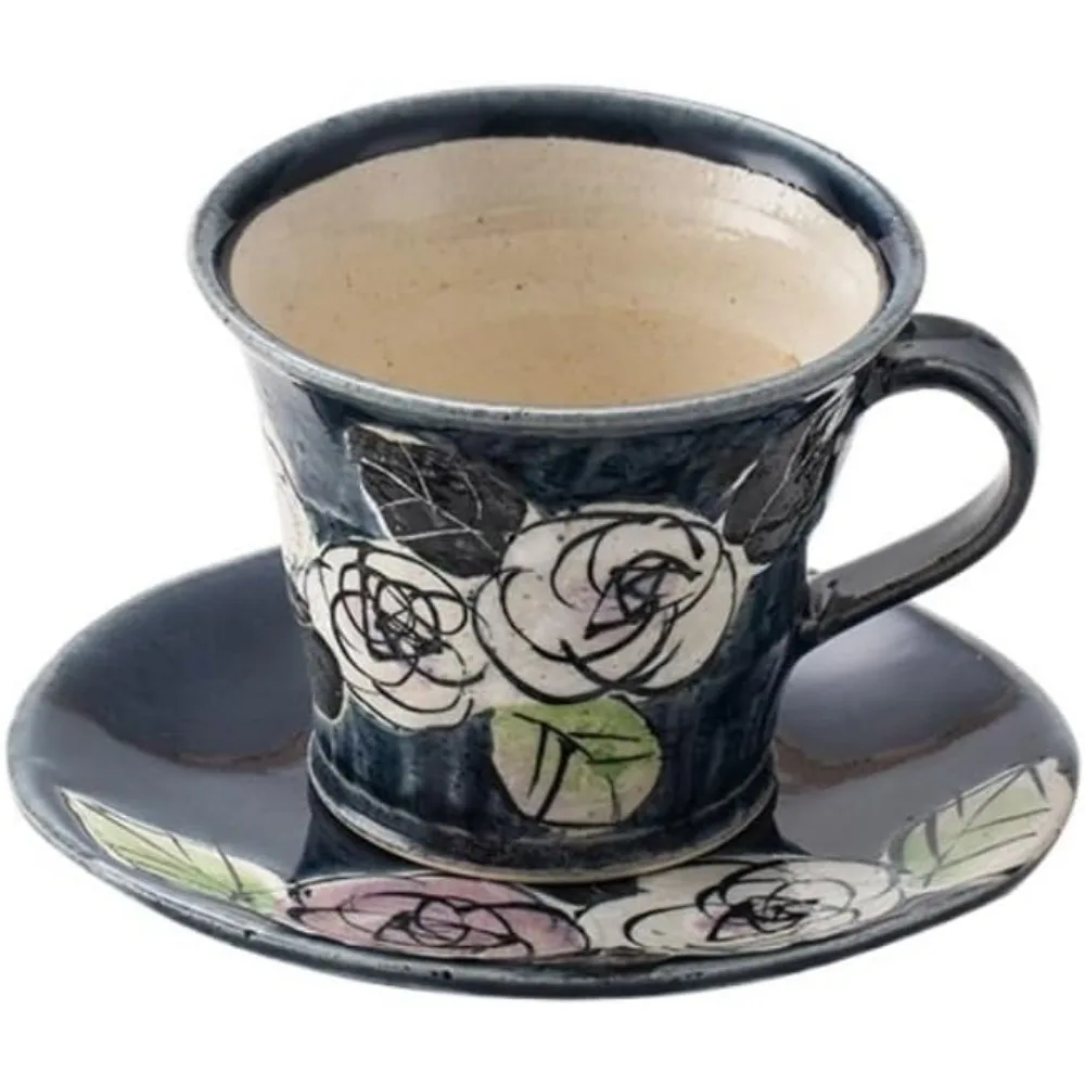 Coffee Set Retro Cherry Blossom Tea Set Japanese Home Coffee Ceramic High-end Home 200ml Coffee Mug(B)
Coffee Set Retro Cherry Blossom Tea Set Japanese Home Coffee Ceramic High-end Home 200ml Coffee Mug(B)