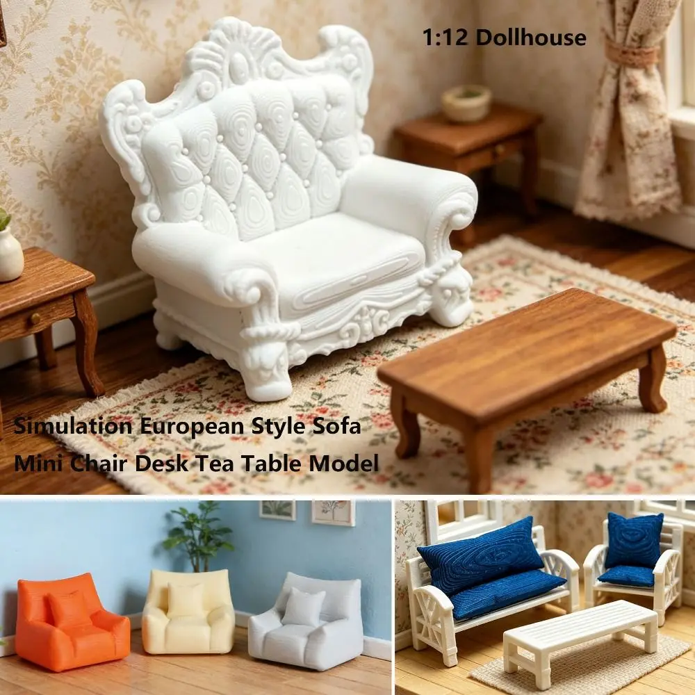 New 1:12 Dollhouse Simulation Tea Table Mini Plastic Dollhouse Chair Model Living Room Furniture
New 1:12 Dollhouse Simulation Tea Table Mini Plastic Dollhouse Chair Model Living Room Furniture