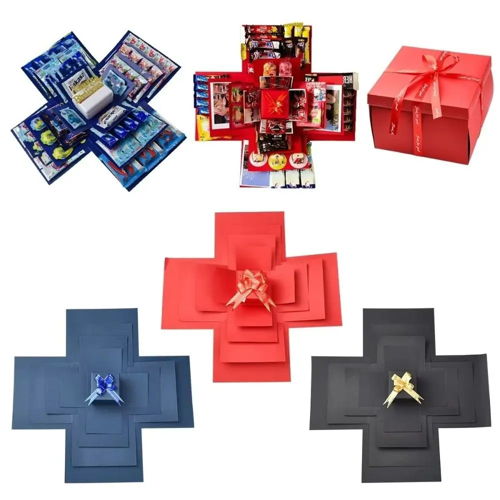 Подарочная коробка-сюрприз «сделай сам», воспоминания о свадьбе, взрывные коробки-сюрприз ручной работы, день рождения, юбилеи
Подарочная коробка-сюрприз «сделай сам», воспоминания о свадьбе, взрывные коробки-сюрприз ручной работы, день рождения, юбилеи