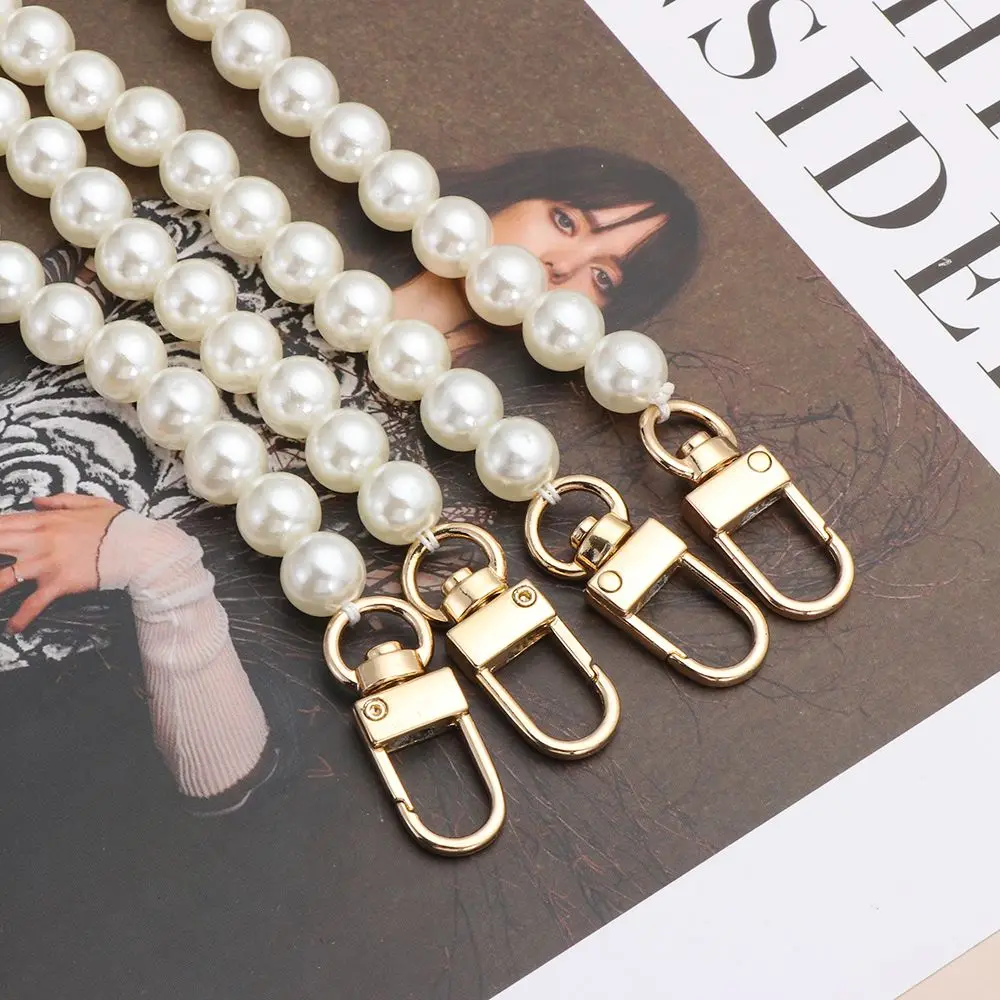 High Quality Accessories Pearl Belt Bags Handbag Handles DIY purse Replacement Pearl Strap Long Beaded Chain
High Quality Accessories Pearl Belt Bags Handbag Handles DIY purse Replacement Pearl Strap Long Beaded Chain