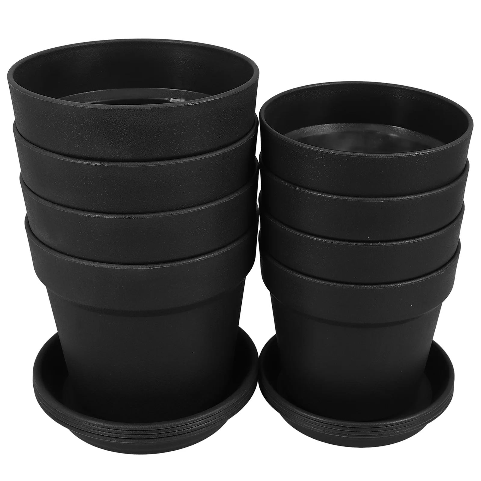 8 Pcs Seedling Pot Round Imitation Pottery Plastic Flower Pots Bonsai Planter 1220X1220X1100CM Pp Outdoor Large
8 Pcs Seedling Pot Round Imitation Pottery Plastic Flower Pots Bonsai Planter 1220X1220X1100CM Pp Outdoor Large