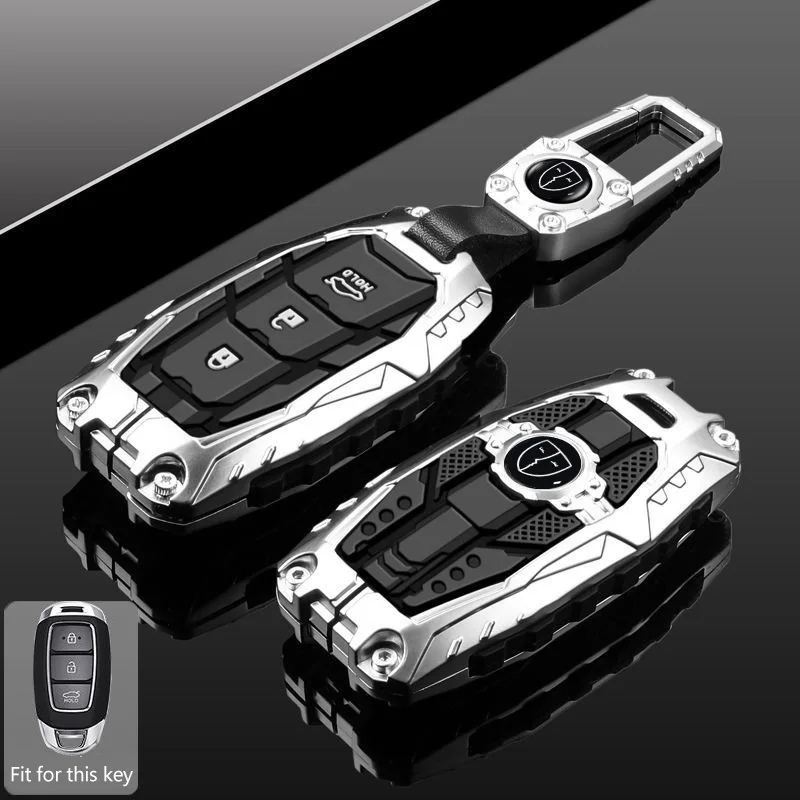 Zinc Alloy Car Key Case for Hyundai Kona 2019 2020 2026 3 Buttons Keychain Remote Cover Shell Housing Holder Fob Accessories
Zinc Alloy Car Key Case for Hyundai Kona 2019 2020 2026 3 Buttons Keychain Remote Cover Shell Housing Holder Fob Accessories