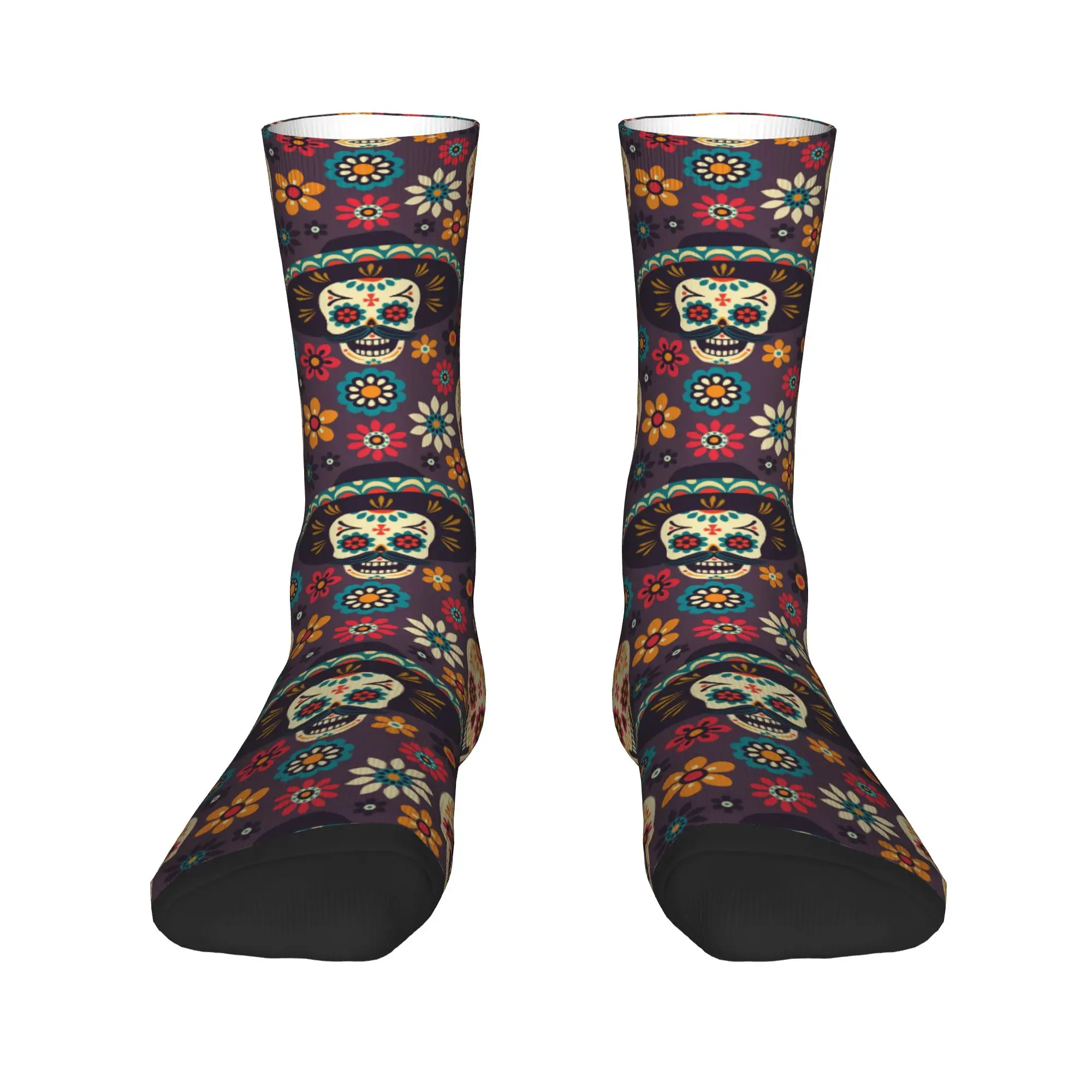Носки Day Of The Dead для мужчин и женщин, модные носки из полиэстера в стиле хип-хоп, весна, лето, осень, зима, средние носки-трубы, подарки 
Носки Day Of The Dead для мужчин и женщин, модные носки из полиэстера в стиле хип-хоп, весна, лето, осень, зима, средние носки-трубы, подарки
