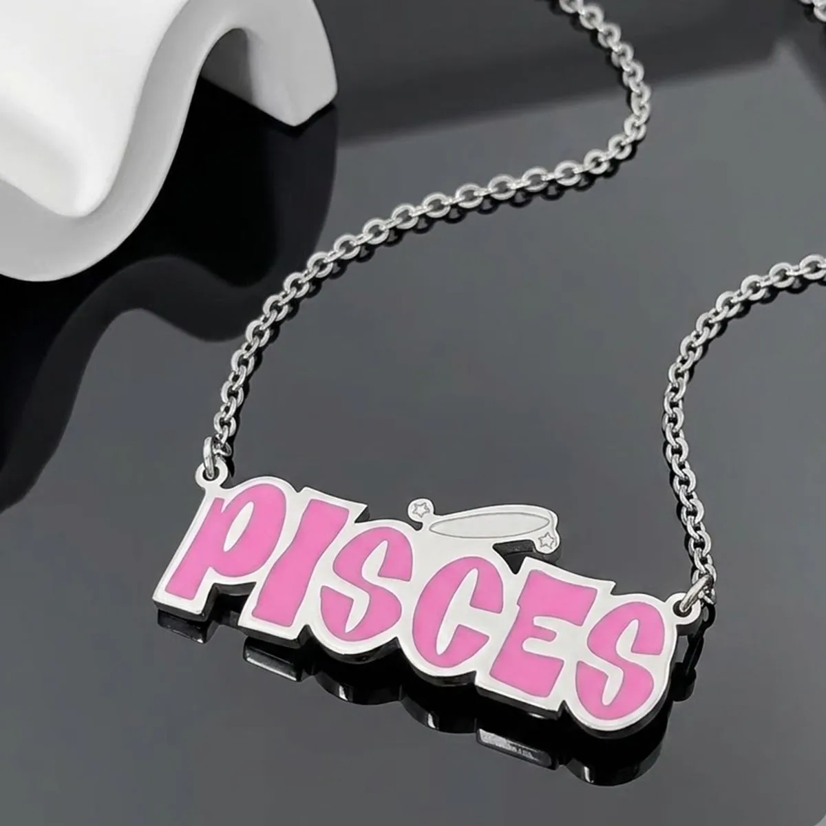 Custom Name Enamel Necklaces For Women Men Personalized Pink Letter Stainless Steel Name 18K Gold Plated Pendant Jewelry Gift
Custom Name Enamel Necklaces For Women Men Personalized Pink Letter Stainless Steel Name 18K Gold Plated Pendant Jewelry Gift
