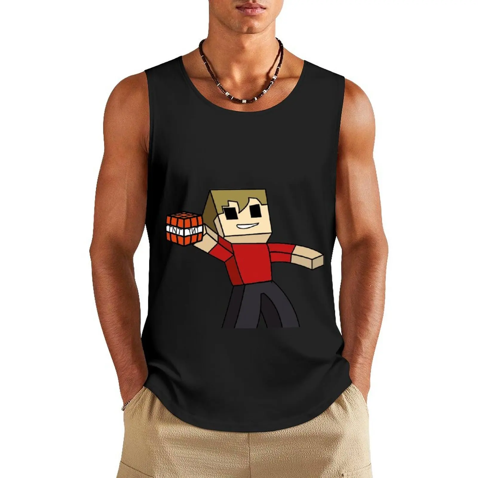 Grian x TNT x CUBE Tank Top sleeveless Men's t-shirts gym shirt men tops Men's clothing
Grian x TNT x CUBE Tank Top sleeveless Men's t-shirts gym shirt men tops Men's clothing