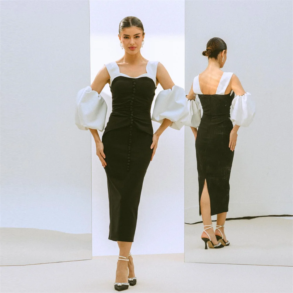 Customized Evening Gown Formal Prom Dress Dearin Ye Square Collar Column Ankle Length Skirts Hugging Bespoke Occasion Dresses Sa
Customized Evening Gown Formal Prom Dress Dearin Ye Square Collar Column Ankle Length Skirts Hugging Bespoke Occasion Dresses Sa