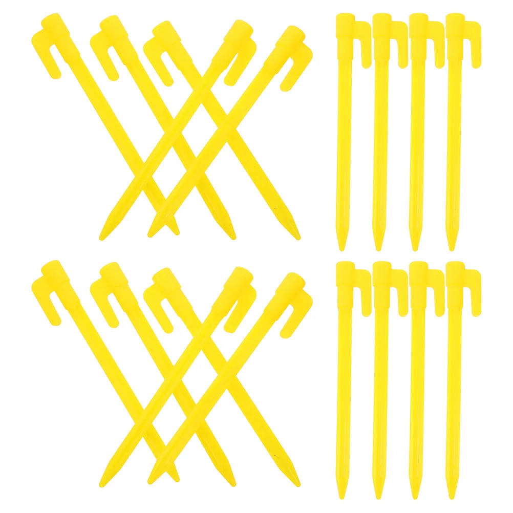 40 Pcs Camping Tent Ground Pegs Garden Landscape Stakes Windproof Heavy Duty Hooks Landscaping Pins Tarp Yellow
40 Pcs Camping Tent Ground Pegs Garden Landscape Stakes Windproof Heavy Duty Hooks Landscaping Pins Tarp Yellow