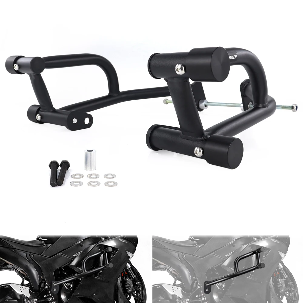 Motorcycle Engine Guard Highway Bars Stunt Cage Crash Cage Bumper Protector Race Rail ZX-6R ZX6R 2007-2008 ZX 6R For Kawasaki
Motorcycle Engine Guard Highway Bars Stunt Cage Crash Cage Bumper Protector Race Rail ZX-6R ZX6R 2007-2008 ZX 6R For Kawasaki