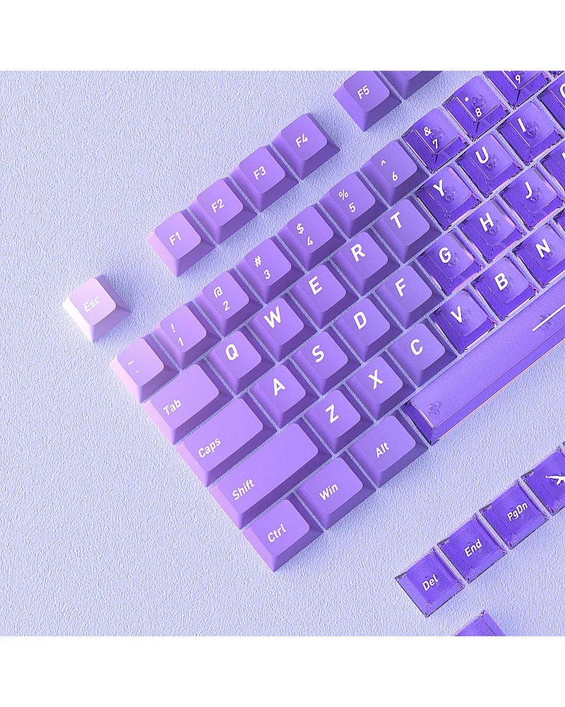 Keycap mechanical keyboard small full set of 153 keys PBT sublimation PC double color original factory
Keycap mechanical keyboard small full set of 153 keys PBT sublimation PC double color original factory