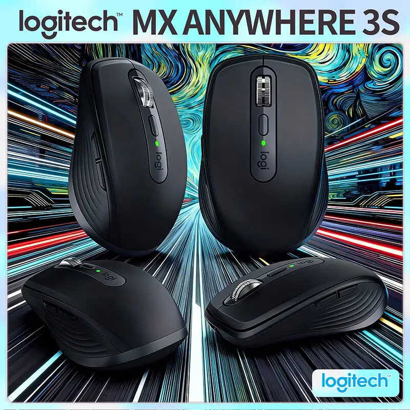 Компактная мышь Logitech MX Anywhere 3S, эргономичный дизайн, перезаряжаемая, с быстрым прокруткой для портативных ПК Mac
Компактная мышь Logitech MX Anywhere 3S, эргономичный дизайн, перезаряжаемая, с быстрым прокруткой для портативных ПК Mac