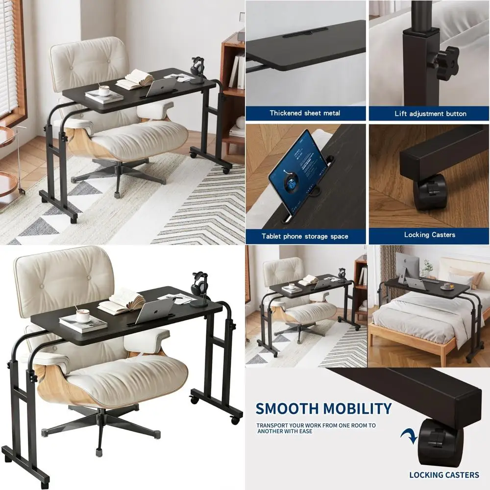 Adjustable Height & Length Bed Recliner Table with Wheels, Laptop Desk for Kids & Adults
Adjustable Height & Length Bed Recliner Table with Wheels, Laptop Desk for Kids & Adults