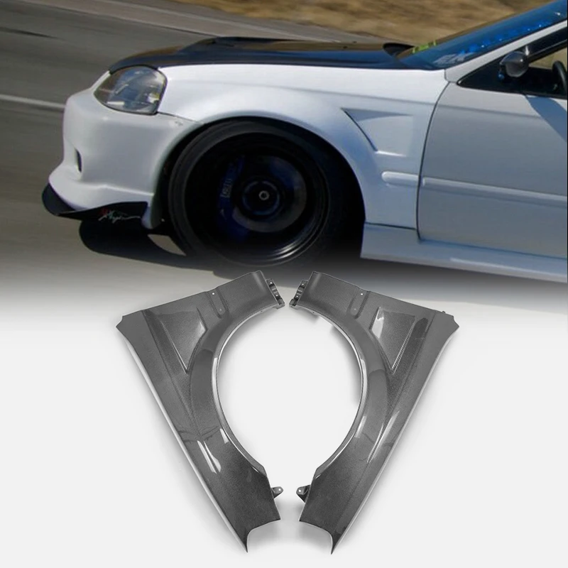 For Honda EK Civic Hatch Back Js Racing Style Carbon Fiber Front Fender +20mm Glossy Finish Vented Wheel Arch Flare Trim
For Honda EK Civic Hatch Back Js Racing Style Carbon Fiber Front Fender +20mm Glossy Finish Vented Wheel Arch Flare Trim