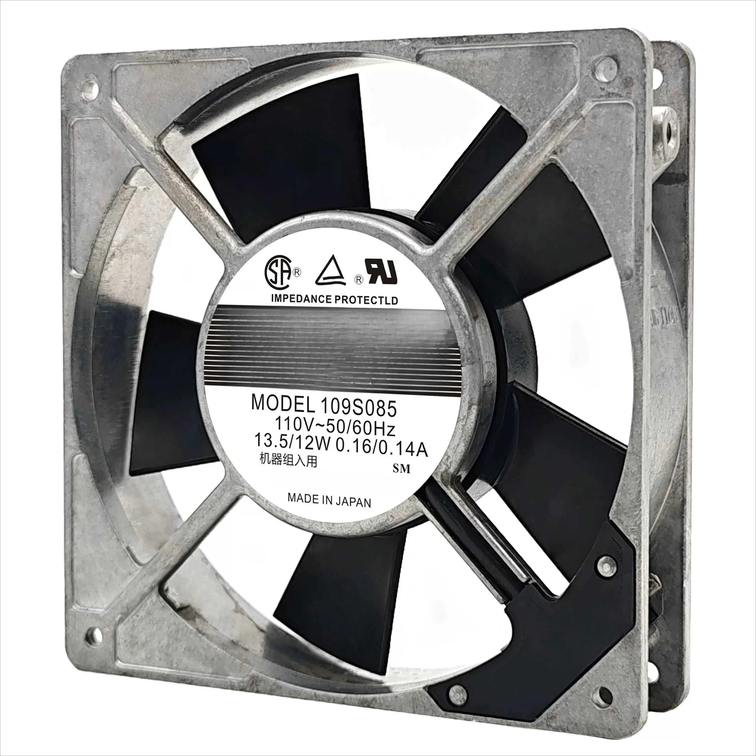 For San Ace 120 109S085 12025 12CM AC 100V 0.16A Axial Cooling Fan
For San Ace 120 109S085 12025 12CM AC 100V 0.16A Axial Cooling Fan