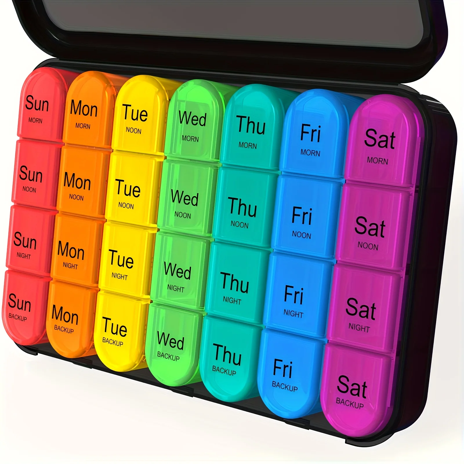 Pill Organizer 4 Times a Day Pill Box 7 Day,Large Weekly Medicine Pill Organizer for Travel with Removable Individual Containers
Pill Organizer 4 Times a Day Pill Box 7 Day,Large Weekly Medicine Pill Organizer for Travel with Removable Individual Containers