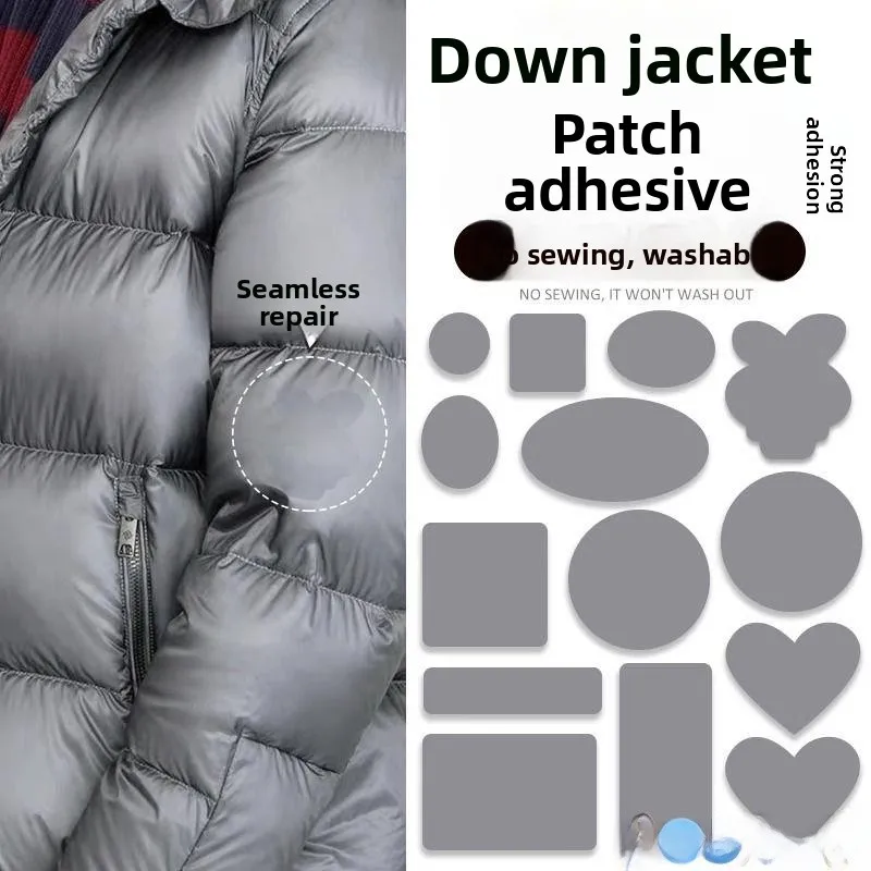 Water Waable Invisible Patch for down Jaet High End Repair ey Hole Self Adhesive Clothing Repair Fabric Patch DIY Sewing
Water Waable Invisible Patch for down Jaet High End Repair ey Hole Self Adhesive Clothing Repair Fabric Patch DIY Sewing