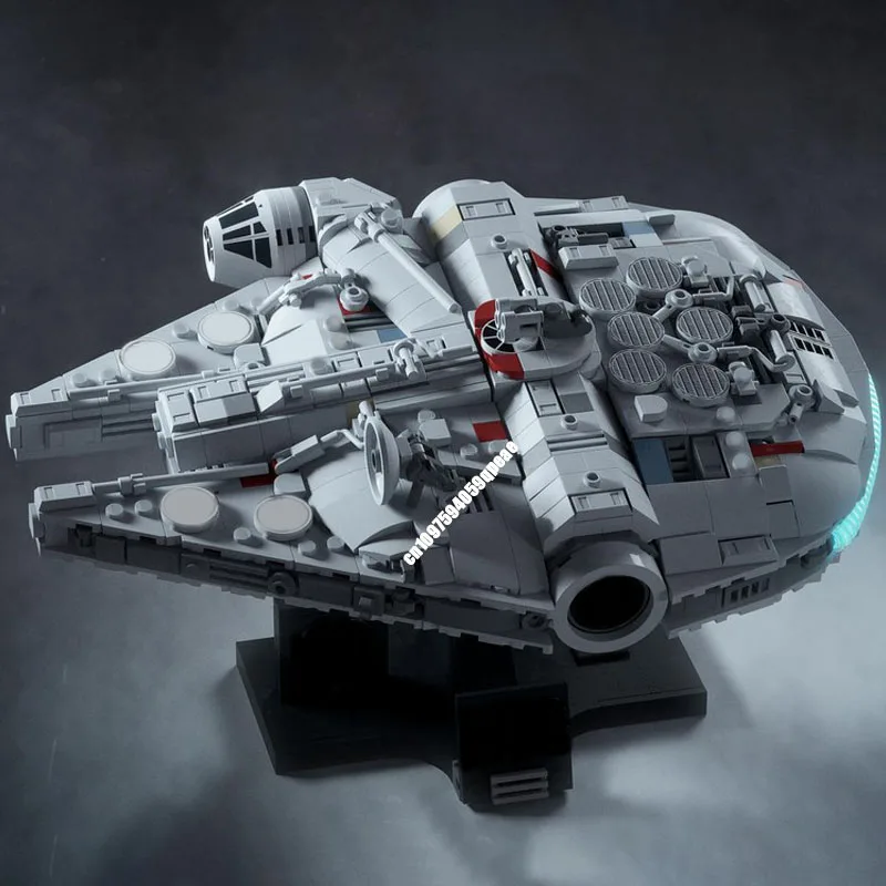 New 996Pcs Famous Star Battle Movie Moc Falcon Midi Size Model Diy Creative Ideas Child Toy Birthday Gift Building Blocks 75375
New 996Pcs Famous Star Battle Movie Moc Falcon Midi Size Model Diy Creative Ideas Child Toy Birthday Gift Building Blocks 75375
