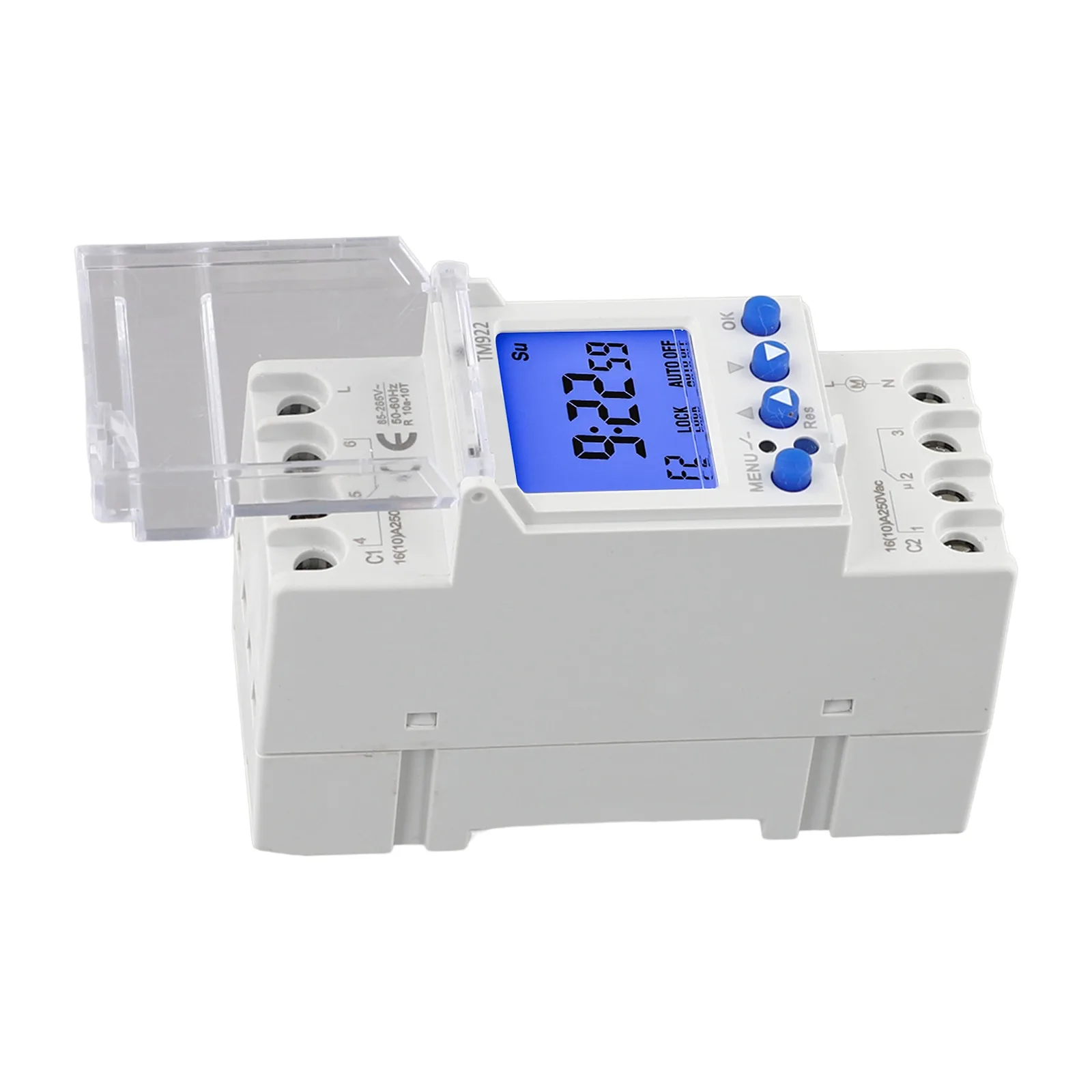TM922 Programmable Digital Time Clock Efficiently Control Two Devices Simultaneously with This 2 Channel Timer
TM922 Programmable Digital Time Clock Efficiently Control Two Devices Simultaneously with This 2 Channel Timer