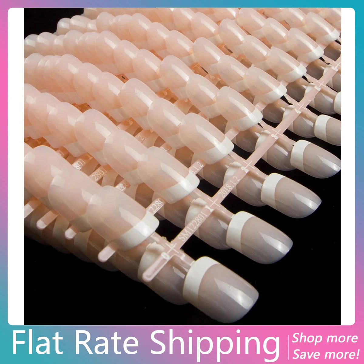 5 Sets Short French Nails White Tips Classical Fake Nails Full Cover Wrap False Nail Art Tips for Women Girls Daily Wear DIY Tip
5 Sets Short French Nails White Tips Classical Fake Nails Full Cover Wrap False Nail Art Tips for Women Girls Daily Wear DIY Tip