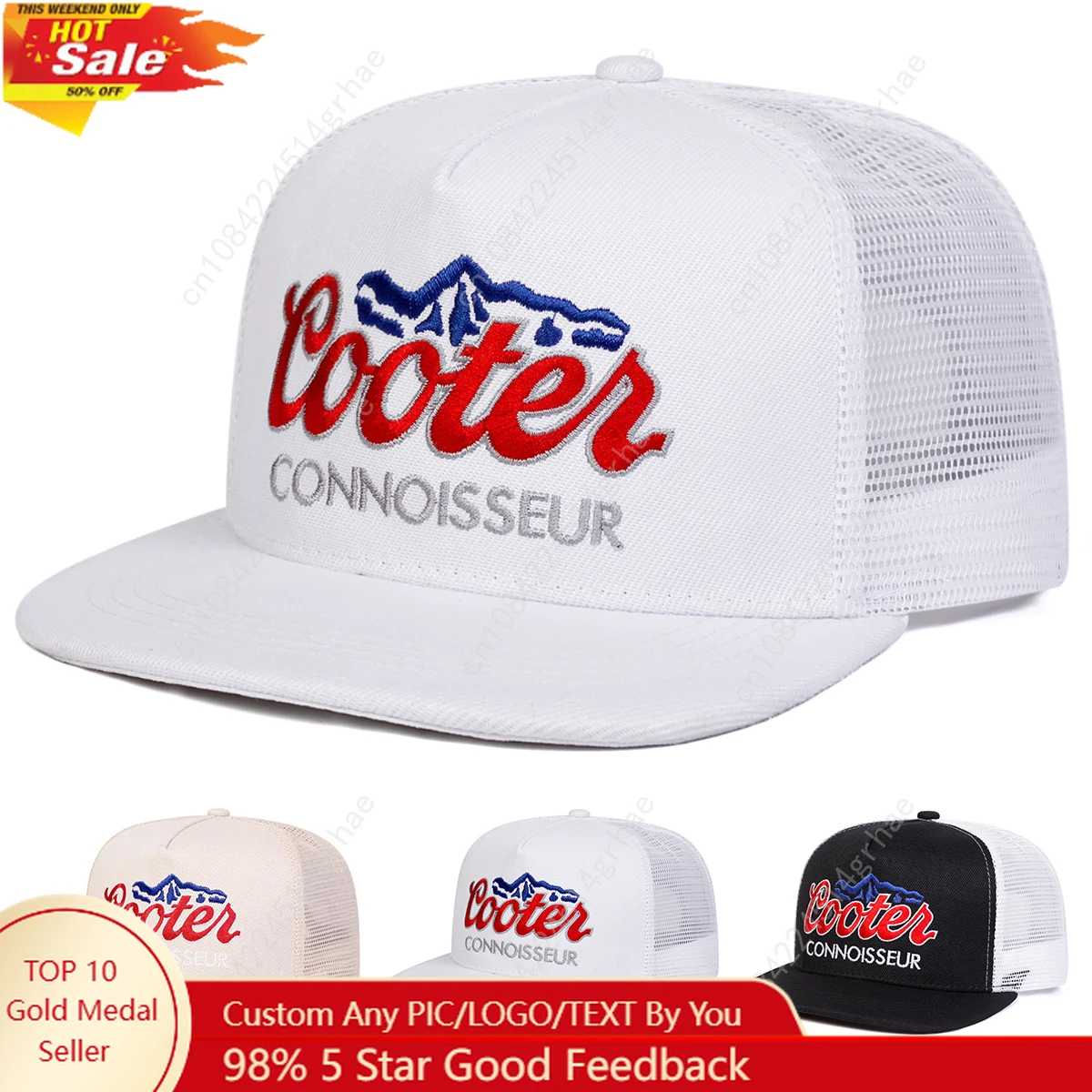 Unisex COOTER Letter Embroidery Hip-hop Net Hats Spring Summer Outdoor Adjustable Casual Baseball Caps Sunscreen Hat
Unisex COOTER Letter Embroidery Hip-hop Net Hats Spring Summer Outdoor Adjustable Casual Baseball Caps Sunscreen Hat