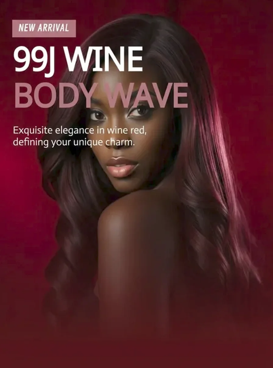 99J Burgundy Body Wave Human Hair Wig 13x4 HD Lace Front Pre Plucked with Baby Hair for Women
99J Burgundy Body Wave Human Hair Wig 13x4 HD Lace Front Pre Plucked with Baby Hair for Women