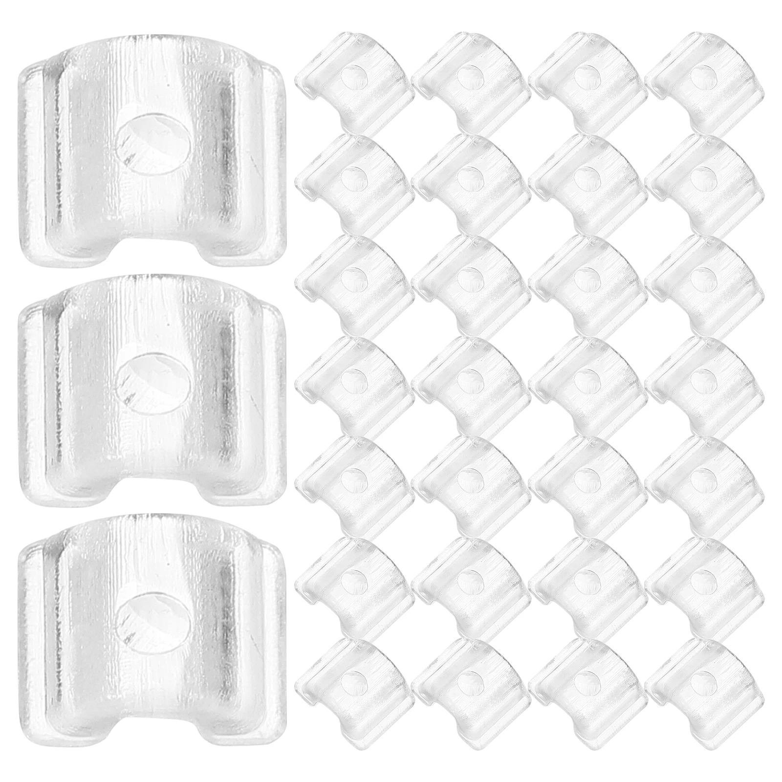 50pcs Hair Rope Accessories Soft Transparent DIY Buckles for Women Girls 3mm Plastic Hair Ties Clasps Portable Jewellery Parts
50pcs Hair Rope Accessories Soft Transparent DIY Buckles for Women Girls 3mm Plastic Hair Ties Clasps Portable Jewellery Parts