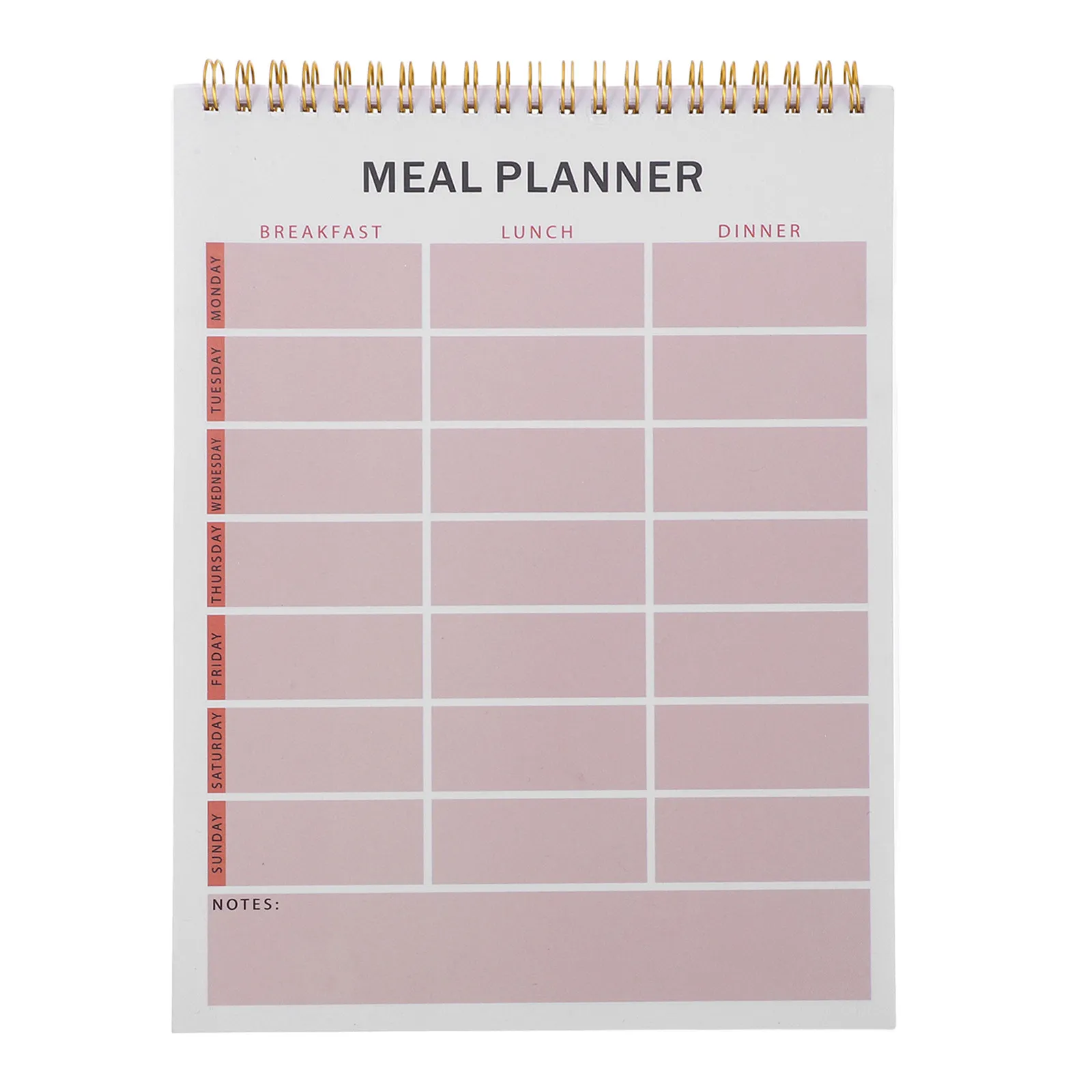 Meal Planning Journal Spiral Notebook for Prep Fitness Goals Daily Schedule Tracker Grocery Shopping List Notepad
Meal Planning Journal Spiral Notebook for Prep Fitness Goals Daily Schedule Tracker Grocery Shopping List Notepad