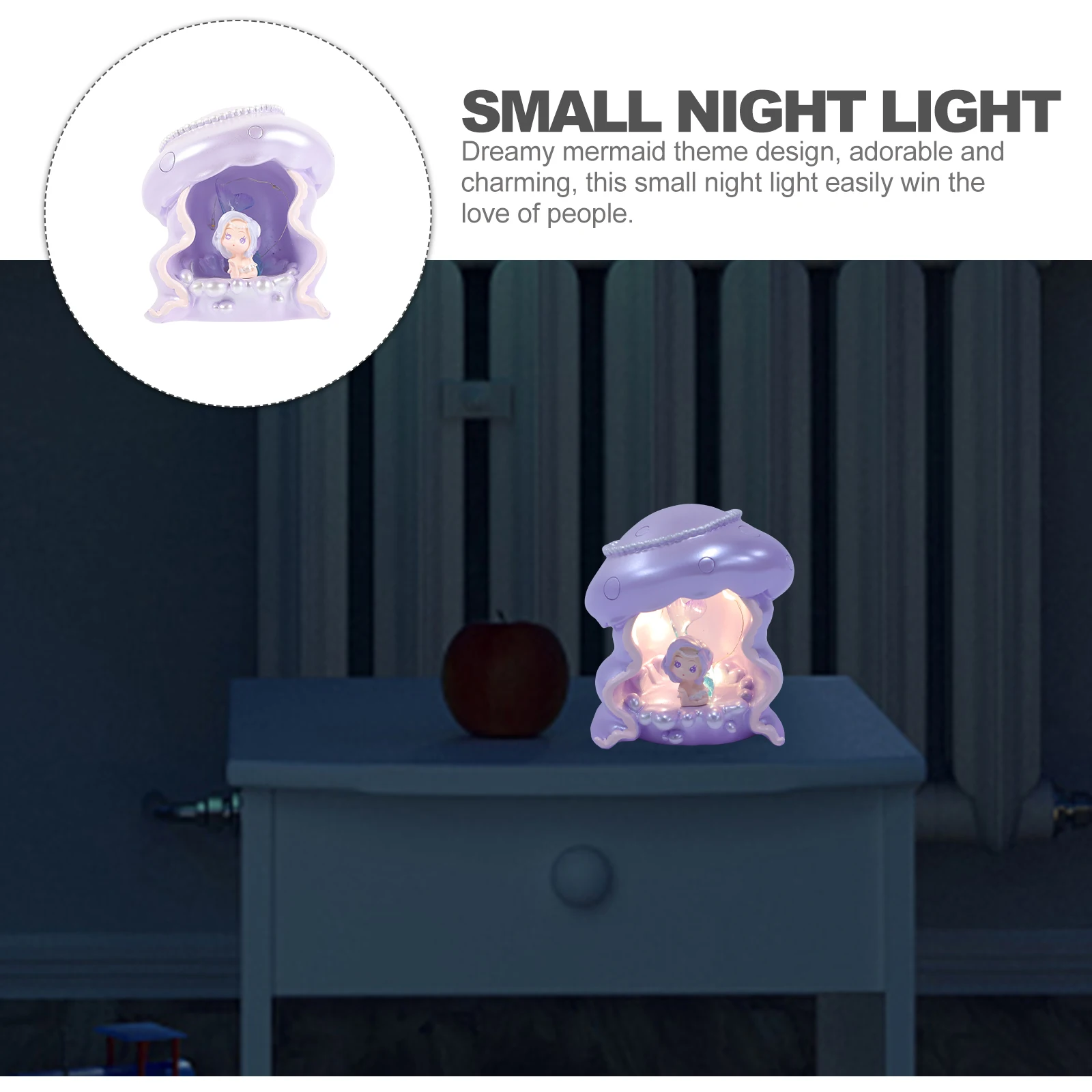Jellyfish Night Light Decoration Aesthetic Lamp for Bedside Table Mermaid Unique Synthetic Resin Small Bedroom Little
Jellyfish Night Light Decoration Aesthetic Lamp for Bedside Table Mermaid Unique Synthetic Resin Small Bedroom Little