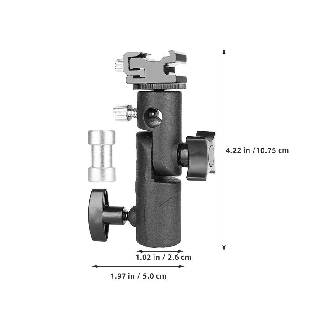 Photography Flashlight Bracket Adjustable Light Stand Adapter Portable Flash Holder Horizontal Vertical Position Umbrella Clamp
Photography Flashlight Bracket Adjustable Light Stand Adapter Portable Flash Holder Horizontal Vertical Position Umbrella Clamp