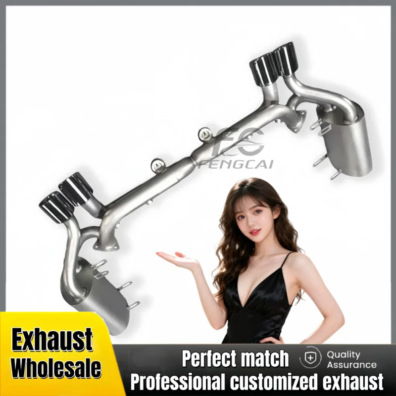 Valve Exhaust Catback Muffler for Porsche 911 Carrera S 997 3.8 2004-2010 SS304 High-performance Exhaust Pipes Sports Car Sound
Valve Exhaust Catback Muffler for Porsche 911 Carrera S 997 3.8 2004-2010 SS304 High-performance Exhaust Pipes Sports Car Sound