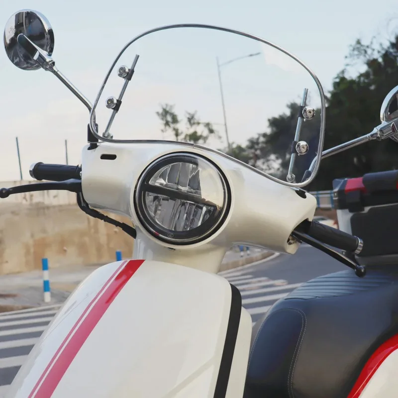 8.6inch Motorbike Windshield Clear Front Screen Wind Shield Screens Deflectors For Roman Holiday Electric Vehicle Emma Sunny
8.6inch Motorbike Windshield Clear Front Screen Wind Shield Screens Deflectors For Roman Holiday Electric Vehicle Emma Sunny