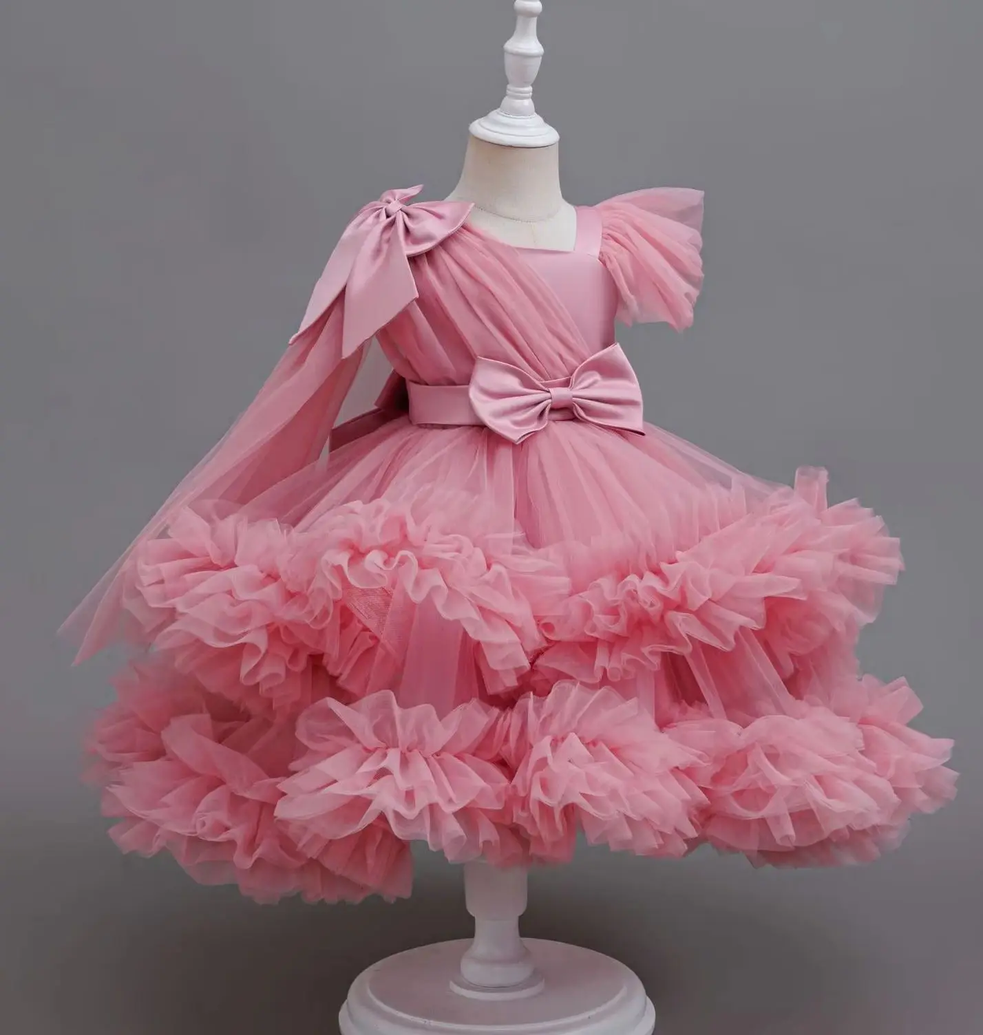 Performance Girl Party Dresses Colorful Girls Puffy Dress Gown 4-7 Years Child Clothes
Performance Girl Party Dresses Colorful Girls Puffy Dress Gown 4-7 Years Child Clothes