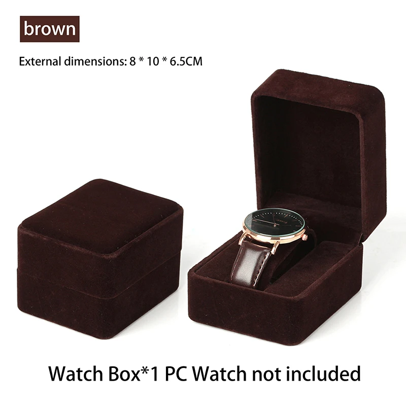 SX Flannelette Watch Box Jewelry Accessories Business Packaging Boxes Fashion Velvet Round Corner Smartwatch Clock Storage Case
SX Flannelette Watch Box Jewelry Accessories Business Packaging Boxes Fashion Velvet Round Corner Smartwatch Clock Storage Case