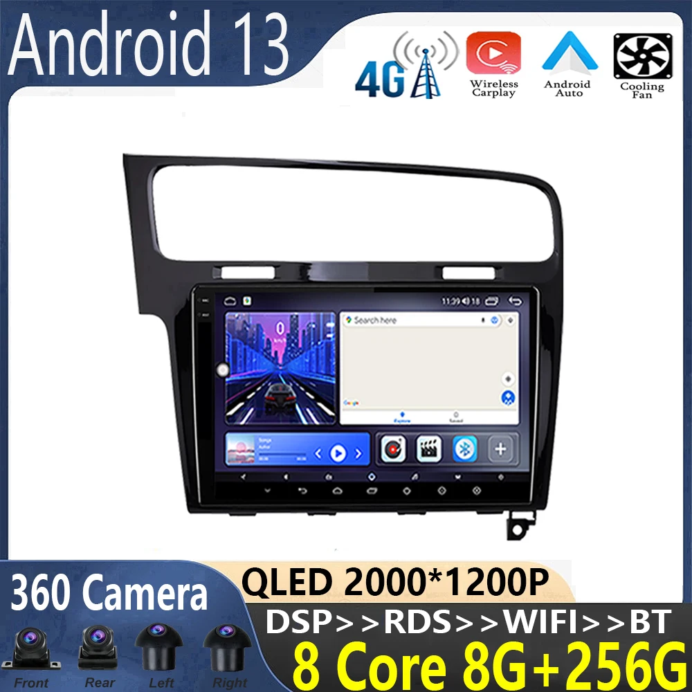 Автомагнитола на android 13 для Volkswagen Golf 7 2012-2020, мультимедийный видеоплеер с GPS-навигацией, стерео Carplay, Wi-Fi + 4G QLED экран
Автомагнитола на android 13 для Volkswagen Golf 7 2012-2020, мультимедийный видеоплеер с GPS-навигацией, стерео Carplay, Wi-Fi + 4G QLED экран