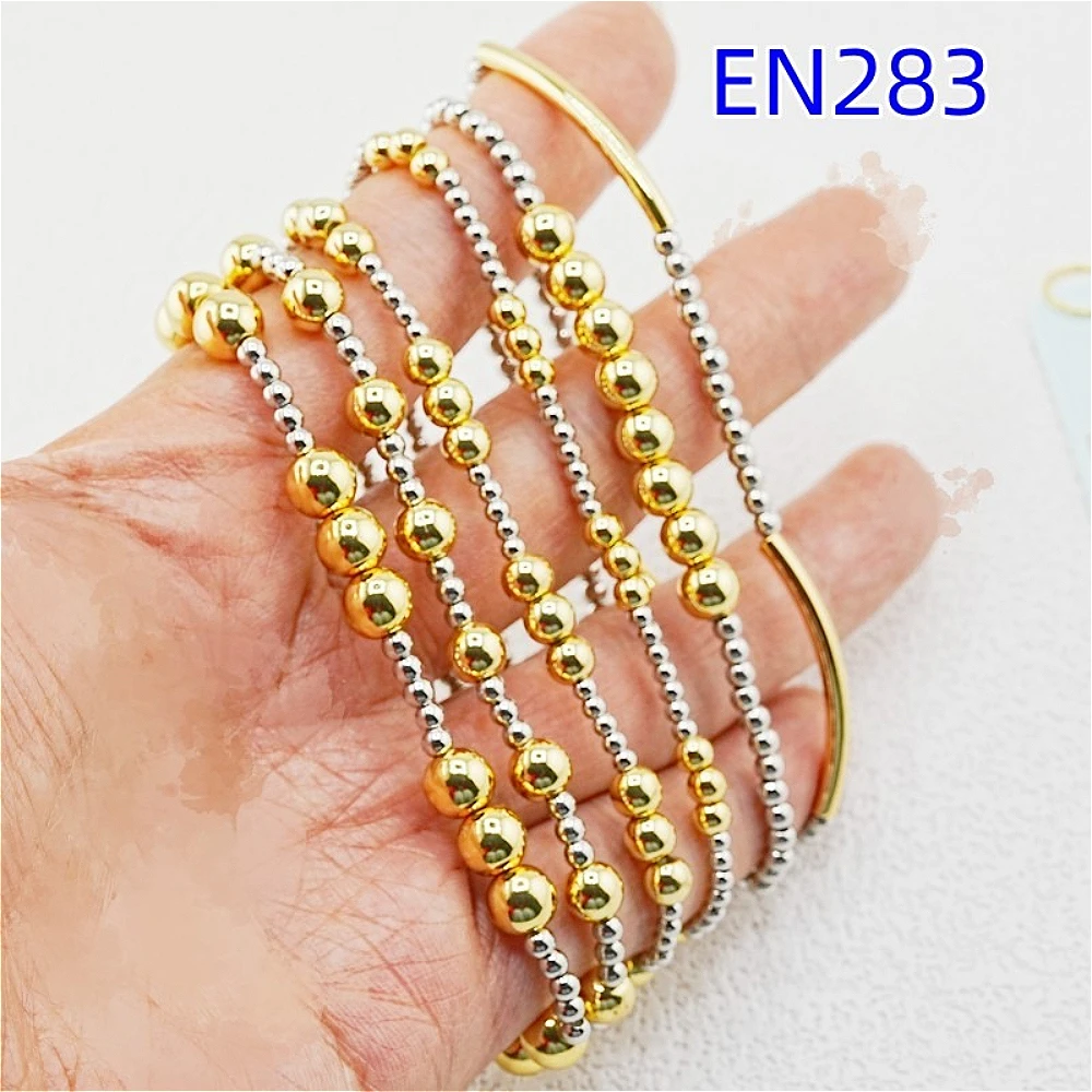 YEEVAA 6Pcs Two-Tone Gold & Silver Beaded Stretch Bracelet Set, Stackable Ball Chain & Bar Charm Bracelets for Women
YEEVAA 6Pcs Two-Tone Gold & Silver Beaded Stretch Bracelet Set, Stackable Ball Chain & Bar Charm Bracelets for Women