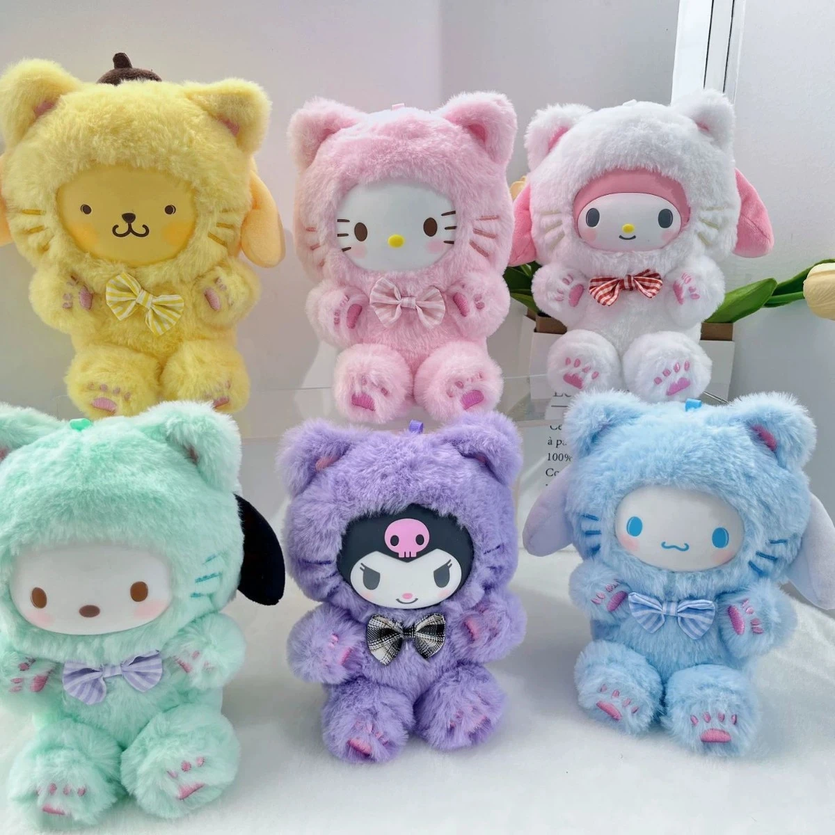 New Kawaii Miniso Sanrio Family Vinyl Face Doll Cute My Melody Cinnamoroll Hello Kitty Latte Baby Pendant Chrisment Gift
New Kawaii Miniso Sanrio Family Vinyl Face Doll Cute My Melody Cinnamoroll Hello Kitty Latte Baby Pendant Chrisment Gift