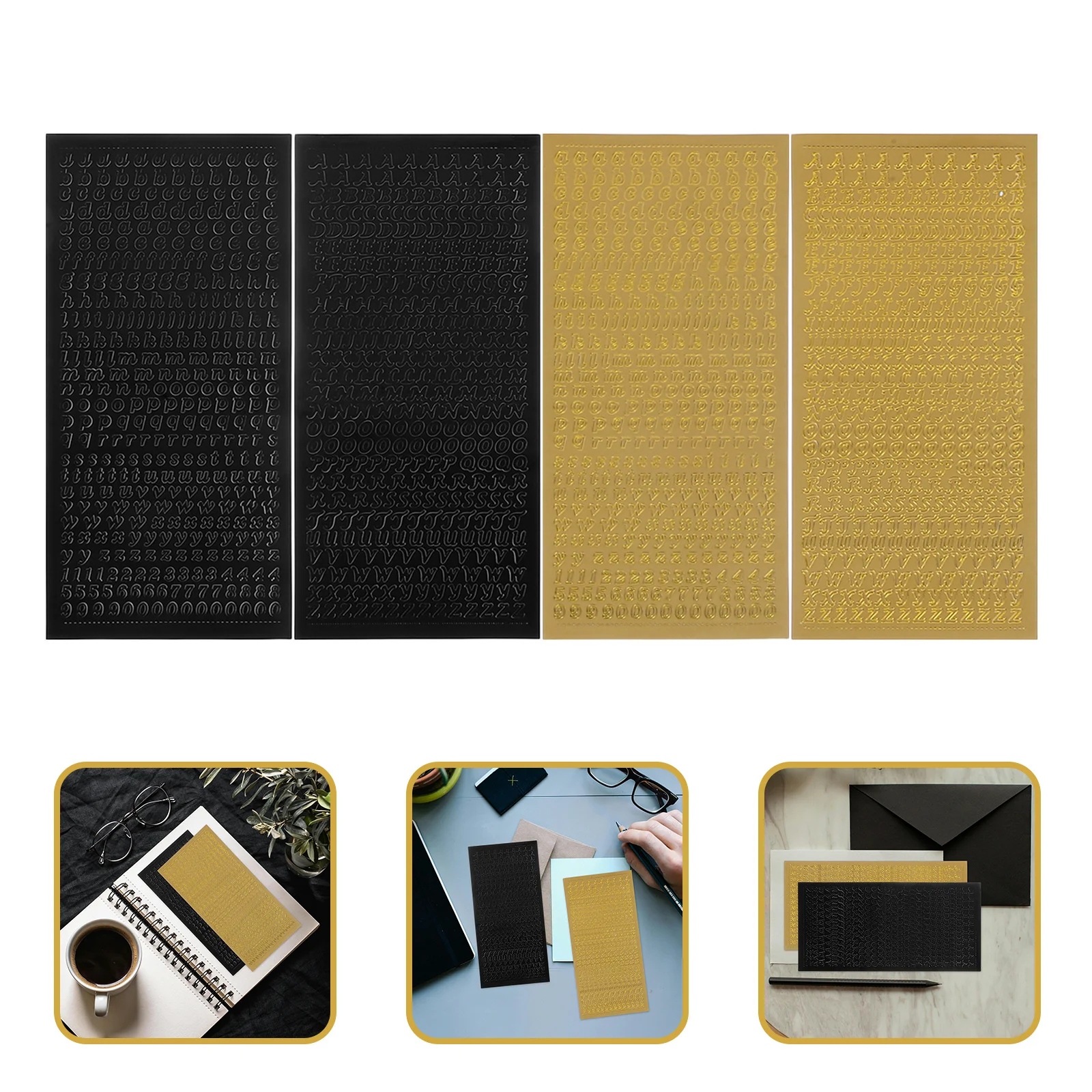 20 Sheets Letter Stickers Self Adhesive Alphabet for Journaling Scrapbooking Decorative Letters Gold Glitter Stickers for Crafts
20 Sheets Letter Stickers Self Adhesive Alphabet for Journaling Scrapbooking Decorative Letters Gold Glitter Stickers for Crafts