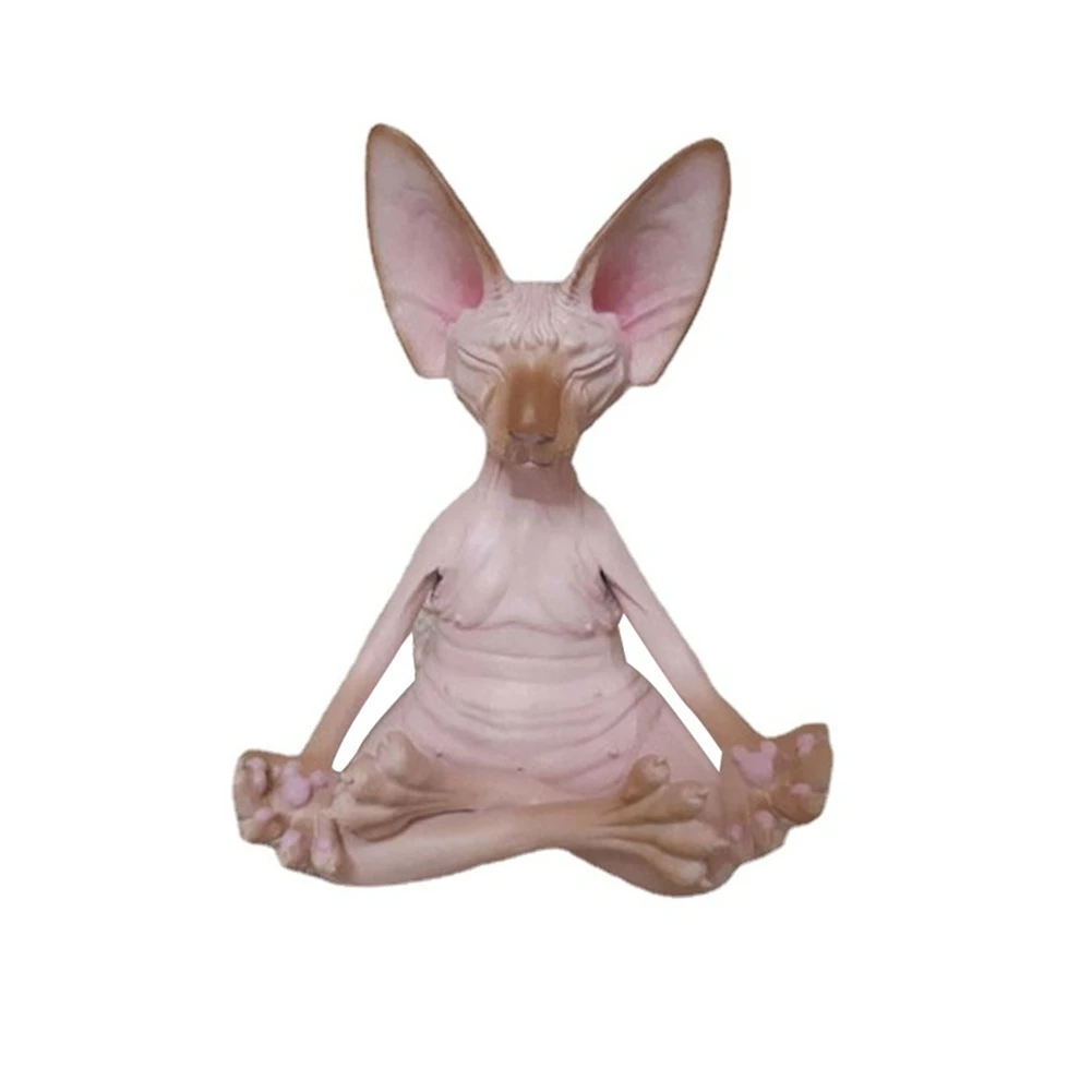 Resin Meditation Yoga Cat Cat Statue Art Decor Sculpture Desk Home Garden Statue
Resin Meditation Yoga Cat Cat Statue Art Decor Sculpture Desk Home Garden Statue