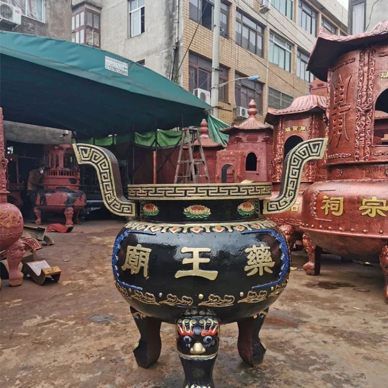 Custom-made Temple Cast Iron Pure Copper Burning Paper Stove Incense Round Outdoor Incense Burner DingHot Sales
Custom-made Temple Cast Iron Pure Copper Burning Paper Stove Incense Round Outdoor Incense Burner DingHot Sales